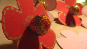 Pašdarināti ziedi - dāvana Valentīndienā